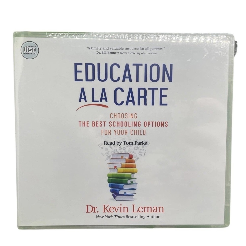 Education A La Carte Dr. Kevin Leman ISBN 978-1-68366-836-7 2017 Audiobook CD